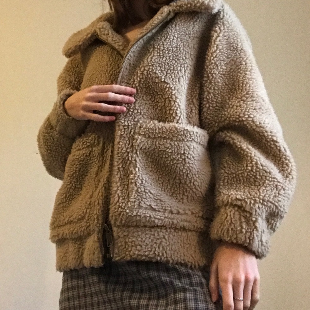 garage teddy jacket